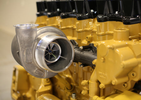 pdi turbo and manifold on cat 6nz engine